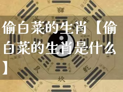 偷白菜的生肖【偷白菜的生肖是什么】_https://www.dao-sheng-yuan.com_生肖属相_第1张