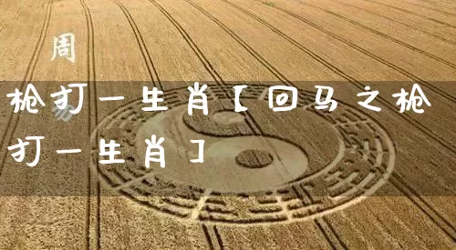 枪打一生肖【回马之枪打一生肖】_https://www.dao-sheng-yuan.com_风水_第1张