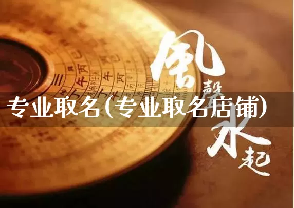 专业取名(专业取名店铺)_https://www.dao-sheng-yuan.com_八字_第1张