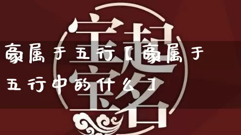 豪属于五行【豪属于五行中的什么】_https://www.dao-sheng-yuan.com_易经_第1张