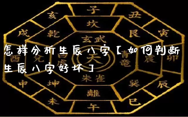 怎样分析生辰八字【如何判断生辰八字好坏】_https://www.dao-sheng-yuan.com_起名_第1张