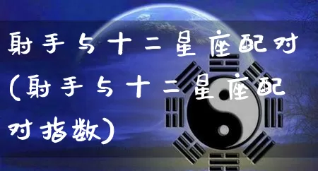 射手与十二星座配对(射手与十二星座配对指数)_https://www.dao-sheng-yuan.com_十二星座_第1张