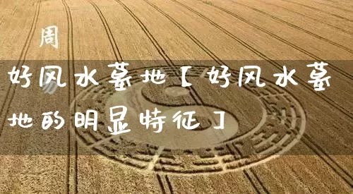 好风水墓地【好风水墓地的明显特征】_https://www.dao-sheng-yuan.com_风水_第1张