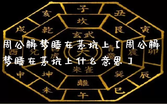 周公解梦睡在茅坑上【周公解梦睡在茅坑上什么意思】_https://www.dao-sheng-yuan.com_周公解梦_第1张