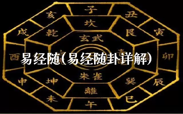 易经随(易经随卦详解)_https://www.dao-sheng-yuan.com_易经_第1张