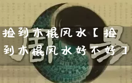 捡到木棍风水【捡到木棍风水好不好】_https://www.dao-sheng-yuan.com_十二星座_第1张