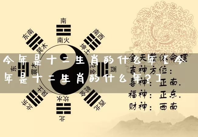 今年是十二生肖的什么年【今年是十二生肖的什么年?】_https://www.dao-sheng-yuan.com_易经_第1张