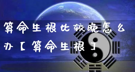 算命生根比较晚怎么办【算命生根】_https://www.dao-sheng-yuan.com_生肖属相_第1张