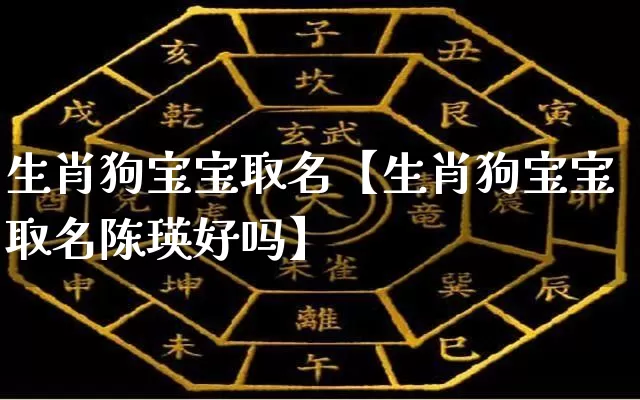 生肖狗宝宝取名【生肖狗宝宝取名陈瑛好吗】_https://www.dao-sheng-yuan.com_生肖属相_第1张