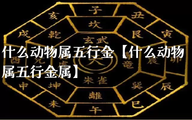 什么动物属五行金【什么动物属五行金属】_https://www.dao-sheng-yuan.com_八字_第1张