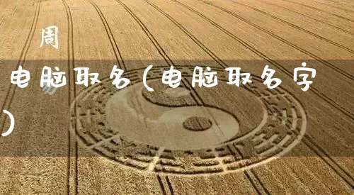 电脑取名(电脑取名字)_https://www.dao-sheng-yuan.com_起名_第1张