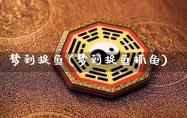 梦到捉鱼(梦到捉鱼抓龟)_https://www.dao-sheng-yuan.com_道源国学_第1张