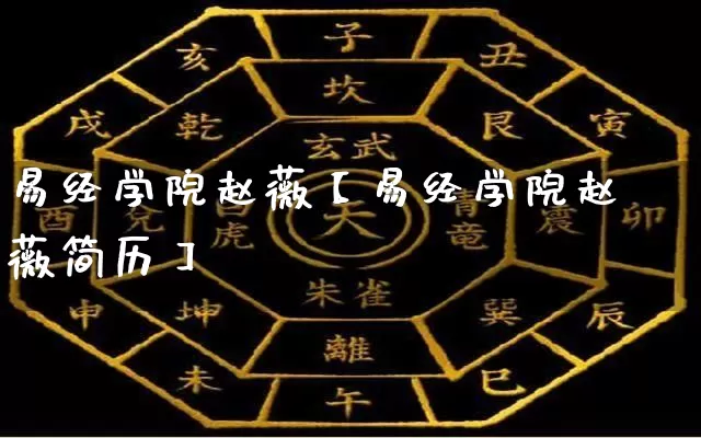 易经学院赵薇【易经学院赵薇简历】_https://www.dao-sheng-yuan.com_风水_第1张