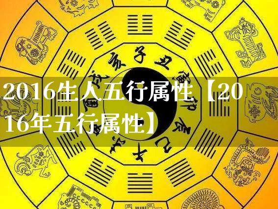 2016生人五行属性【2016年五行属性】_https://www.dao-sheng-yuan.com_五行_第1张