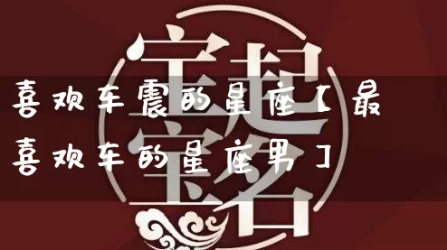 喜欢车震的星座【最喜欢车的星座男】_https://www.dao-sheng-yuan.com_起名_第1张