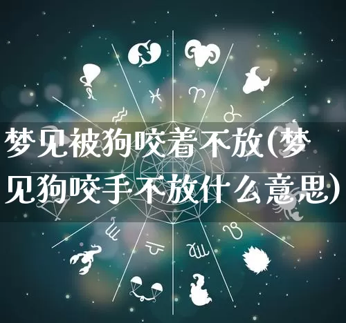梦见被狗咬着不放(梦见狗咬手不放什么意思)_https://www.dao-sheng-yuan.com_风水_第1张