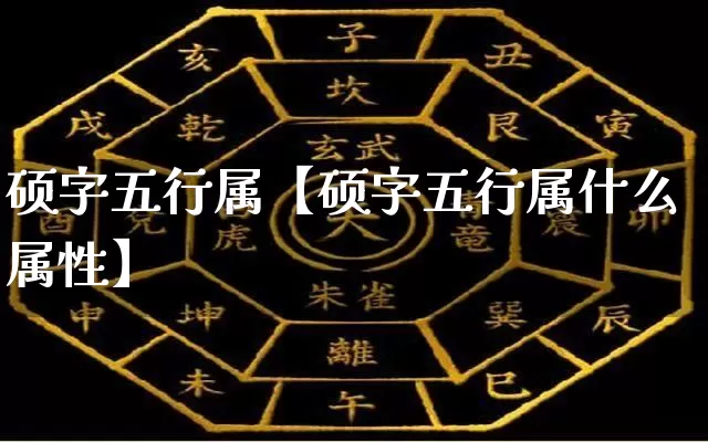 硕字五行属【硕字五行属什么属性】_https://www.dao-sheng-yuan.com_八字_第1张