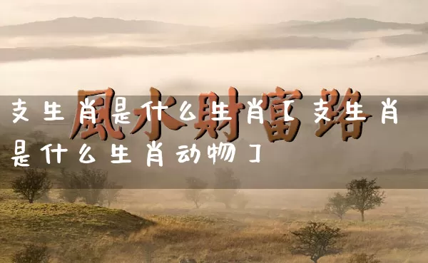 支生肖是什么生肖【支生肖是什么生肖动物】_https://www.dao-sheng-yuan.com_起名_第1张