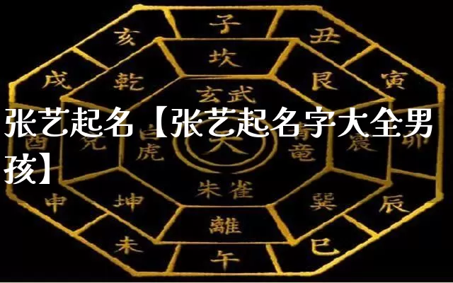 张艺起名【张艺起名字大全男孩】_https://www.dao-sheng-yuan.com_五行_第1张