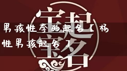 男孩性李的起名【杨性男孩起名】_https://www.dao-sheng-yuan.com_十二星座_第1张