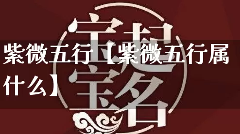 紫微五行【紫微五行属什么】_五行_第1张_道圣缘 紫微五行【紫微五行属什么】_https://www.dao-sheng-yuan.com_五行_第1张