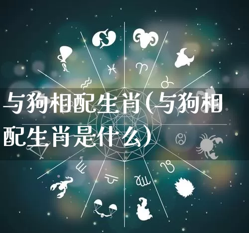 与狗相配生肖(与狗相配生肖是什么)_https://www.dao-sheng-yuan.com_十二星座_第1张