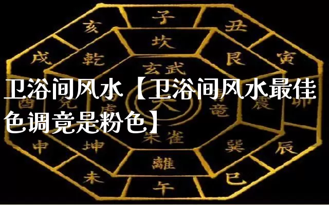 卫浴间风水【卫浴间风水最佳色调竟是粉色】_https://www.dao-sheng-yuan.com_十二星座_第1张