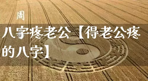 八字疼老公【得老公疼的八字】_https://www.dao-sheng-yuan.com_易经_第1张