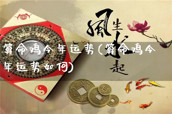 算命鸡今年运势(算命鸡今年运势如何)_https://www.dao-sheng-yuan.com_算命_第1张