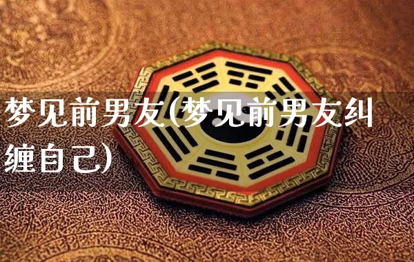 梦见前男友(梦见前男友纠缠自己)_https://www.dao-sheng-yuan.com_起名_第1张