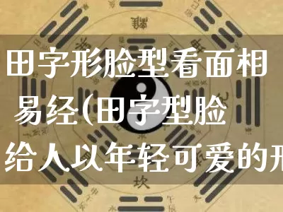 田字形脸型看面相 易经(田字型脸给人以年轻可爱的形象)_https://www.dao-sheng-yuan.com_易经_第1张