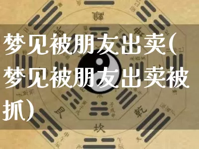 梦见被朋友出卖(梦见被朋友出卖被抓)_https://www.dao-sheng-yuan.com_十二星座_第1张