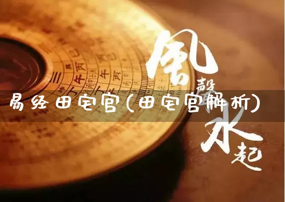 易经田宅宫(田宅宫解析)_https://www.dao-sheng-yuan.com_易经_第1张