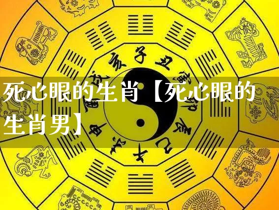 死心眼的生肖【死心眼的生肖男】_https://www.dao-sheng-yuan.com_易经_第1张