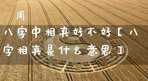 八字中相夹好不好【八字相夹是什么意思】_https://www.dao-sheng-yuan.com_八字_第1张