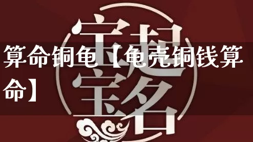 算命铜龟【龟壳铜钱算命】_https://www.dao-sheng-yuan.com_五行_第1张