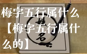 梅字五行属什么【梅字五行属什么的】_五行_第1张_道圣缘 梅字五行属什么【梅字五行属什么的】_https://www.dao-sheng-yuan.com_五行_第1张
