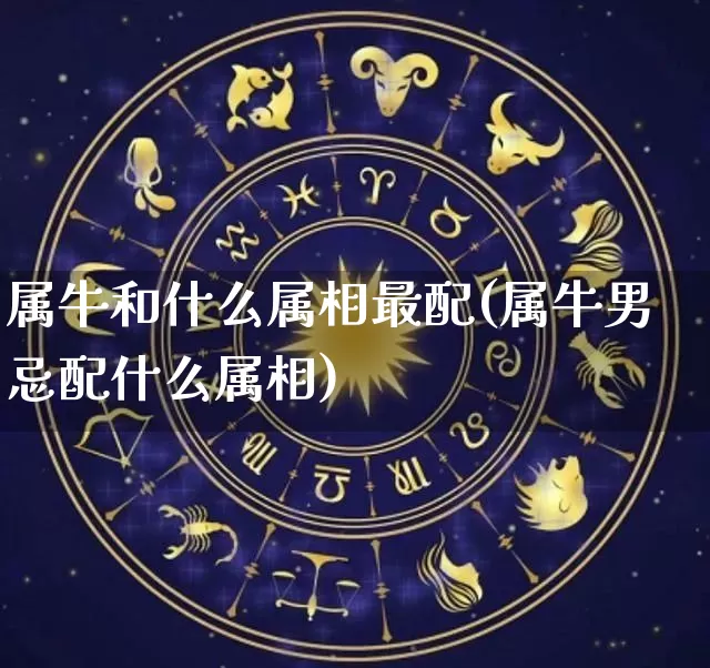 属牛和什么属相最配(属牛男忌配什么属相)_https://www.dao-sheng-yuan.com_起名_第1张