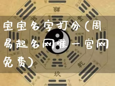 宝宝名字打分(周易起名网唯一官网免费)_https://www.dao-sheng-yuan.com_八字_第1张