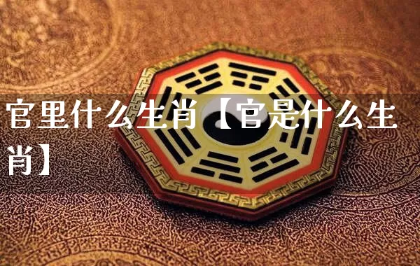 官里什么生肖【官是什么生肖】_https://www.dao-sheng-yuan.com_算命_第1张