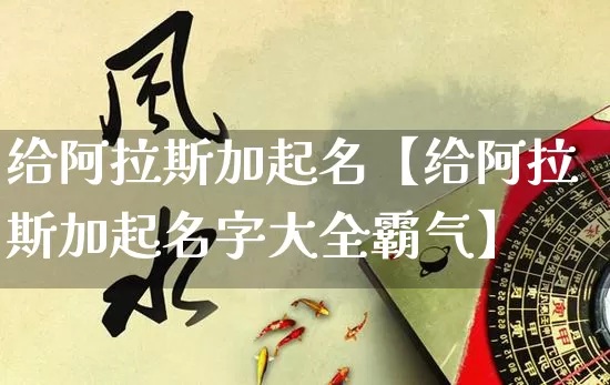 给阿拉斯加起名【给阿拉斯加起名字大全霸气】_https://www.dao-sheng-yuan.com_生肖属相_第1张