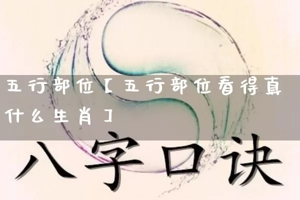 五行部位【五行部位看得真什么生肖】_https://www.dao-sheng-yuan.com_五行_第1张