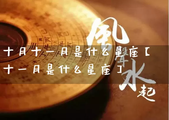 十月十一月是什么星座【十一月是什么星座】_https://www.dao-sheng-yuan.com_道源国学_第1张
