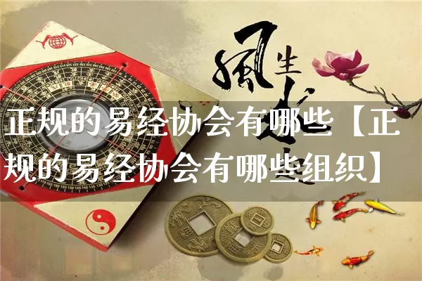正规的易经协会有哪些【正规的易经协会有哪些组织】_https://www.dao-sheng-yuan.com_八字_第1张