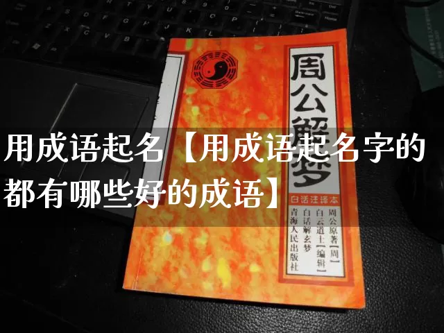 用成语起名【用成语起名字的都有哪些好的成语】_https://www.dao-sheng-yuan.com_起名_第1张