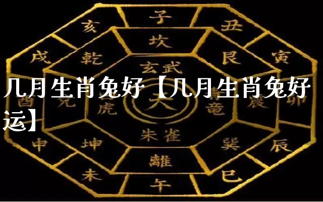 几月生肖兔好【几月生肖兔好运】_https://www.dao-sheng-yuan.com_五行_第1张