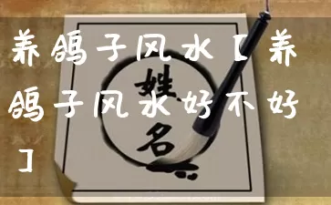 养鸽子风水【养鸽子风水好不好】_https://www.dao-sheng-yuan.com_八字_第1张