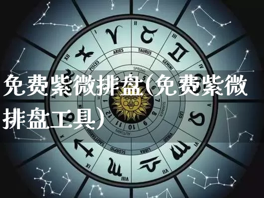 免费紫微排盘(免费紫微排盘工具)_https://www.dao-sheng-yuan.com_算命_第1张