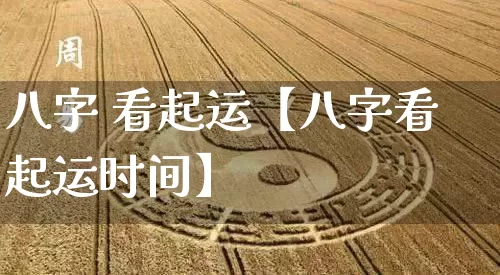 八字 看起运【八字看起运时间】_八字_第1张_道圣缘 八字 看起运【八字看起运时间】_https://www.dao-sheng-yuan.com_八字_第1张