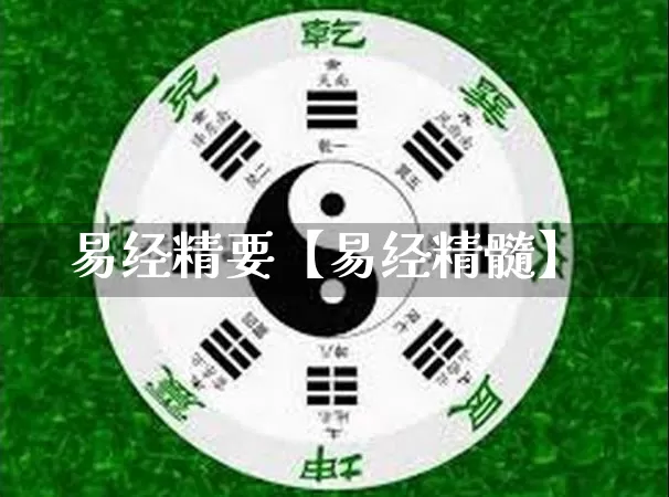易经精要【易经精髓】_https://www.dao-sheng-yuan.com_周公解梦_第1张